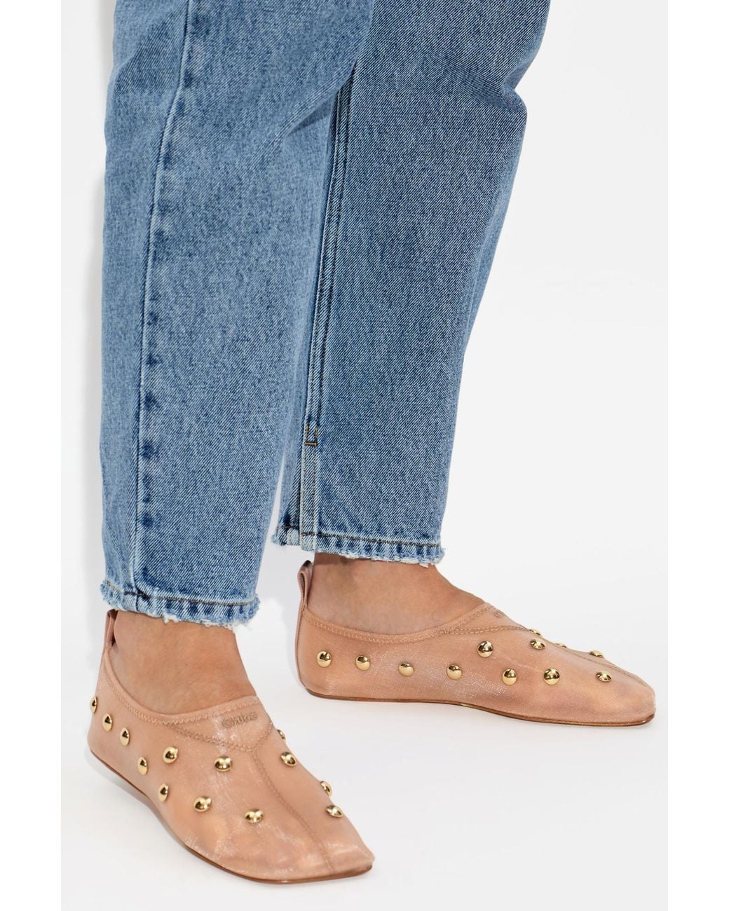 Chloé Natural 'Rita' Shoes