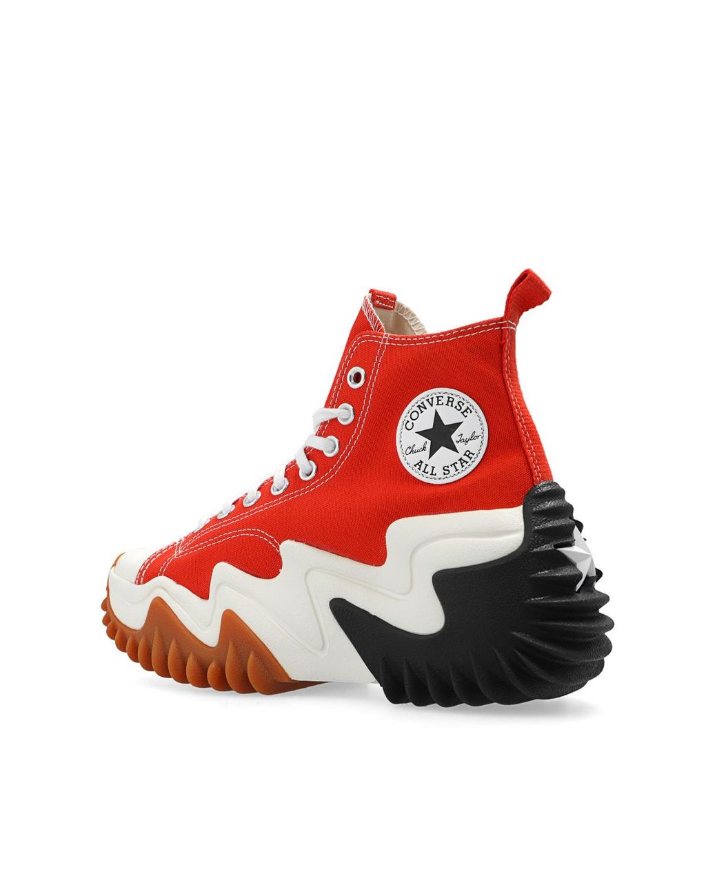 Converse 'run Star Motion Hi' High-top Sneakers in Orange | Lyst