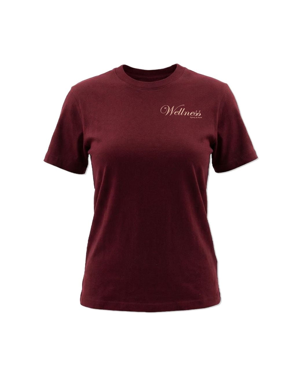 Sporty & Rich Red T-Shirt From The "Central Park" Collection