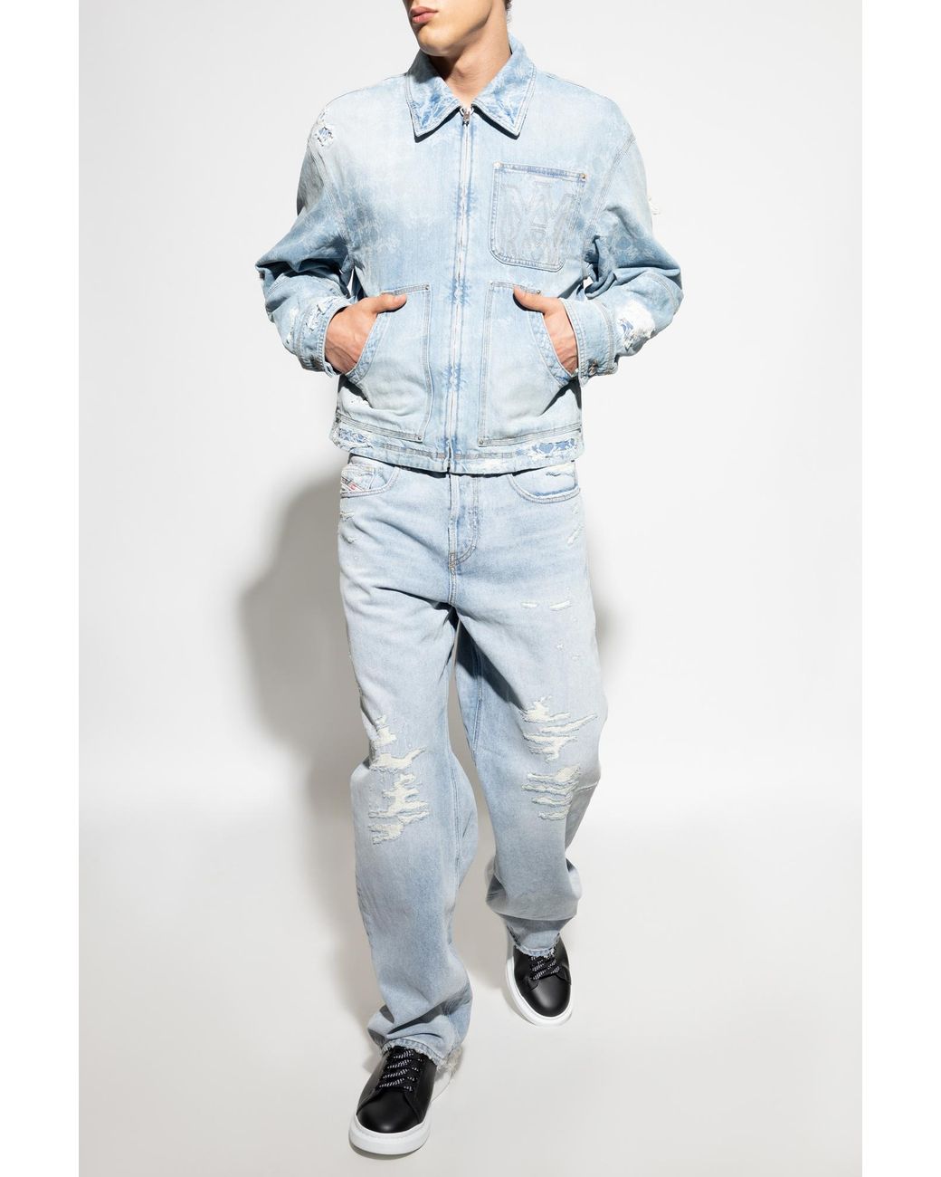 DIESEL Blue Jeans "2001 D-Macro" for men