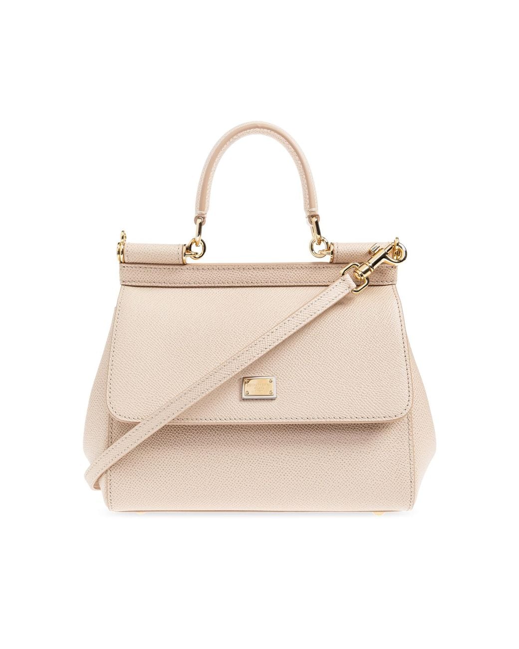 Dolce & Gabbana Natural Handbag 'Sicily Medium'