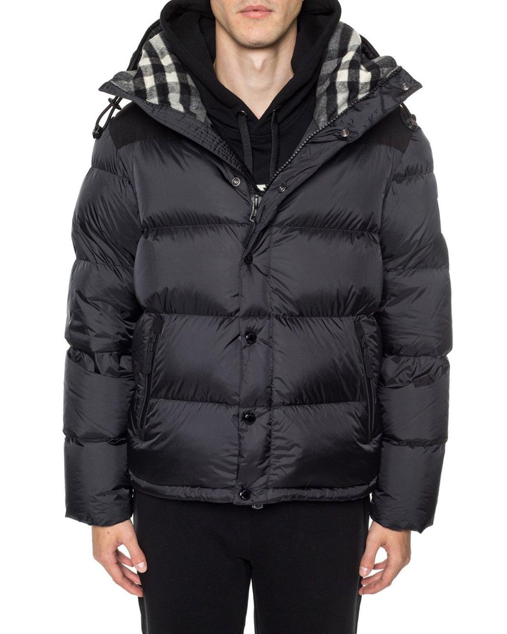 Burberry 'lockwell' Quilted Jacket Black for Men | Lyst UK