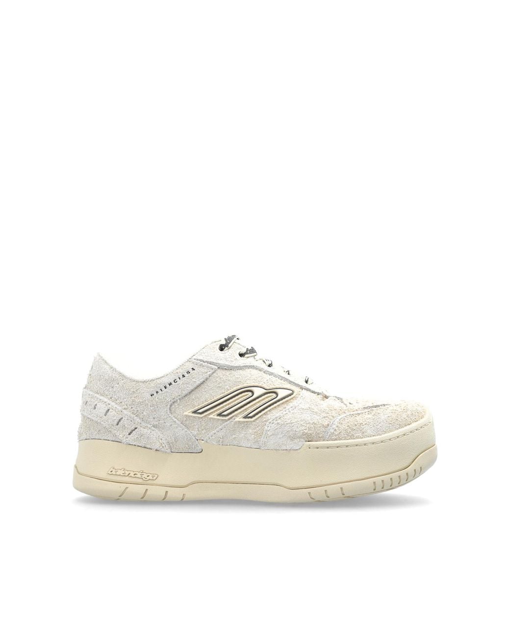 Balenciaga White 'Hamptons Sneakers' Sports Shoes