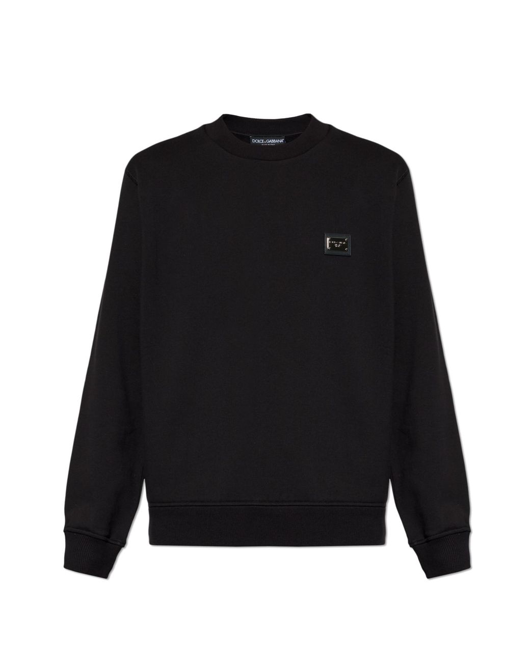 Dolce & Gabbana Black Sweatpants With Cuffs for men