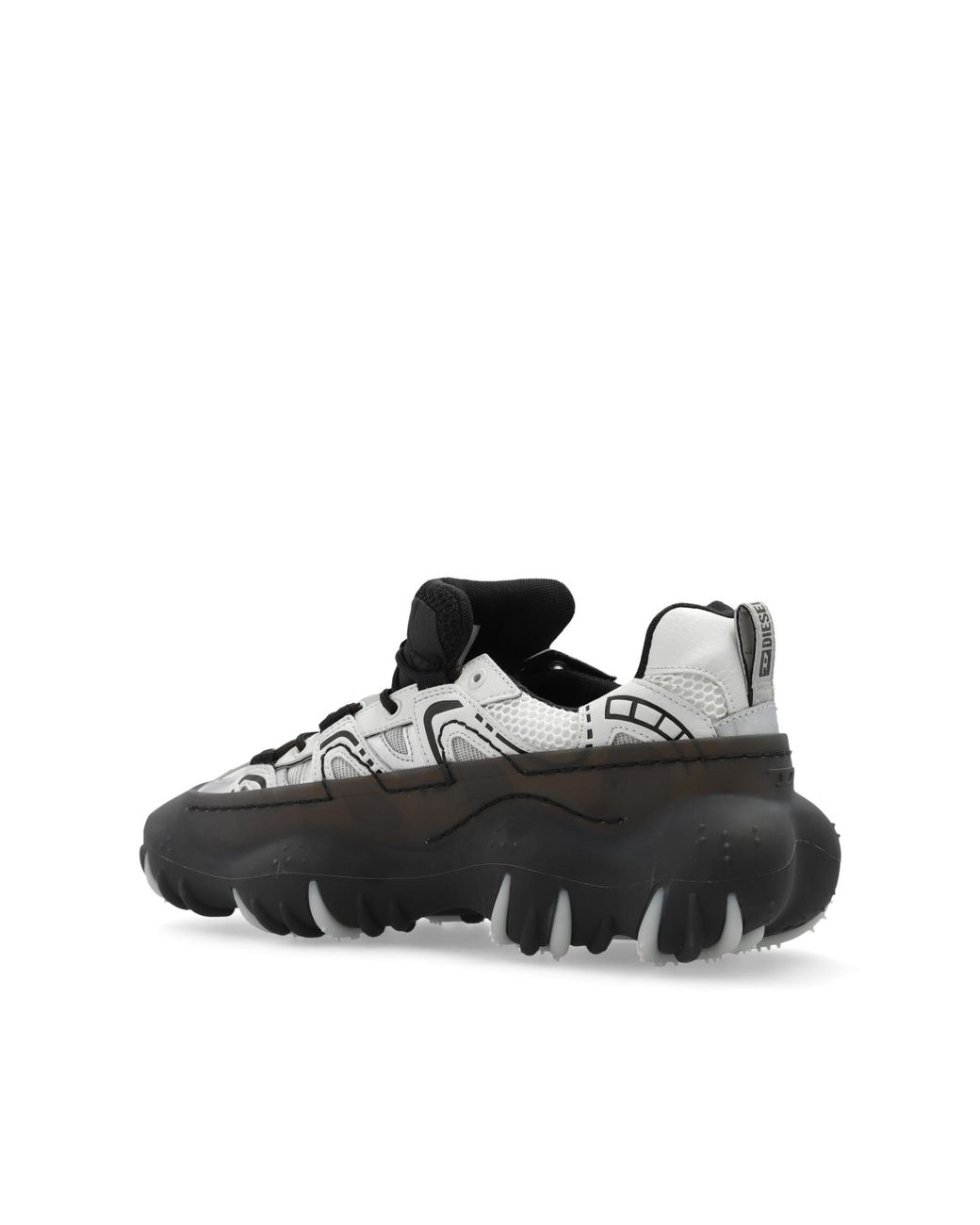 靴 diesel S-Prototype P1 W S-PROTOTYPE: Men's Low-top sneakers with rubber overlay | Diesel