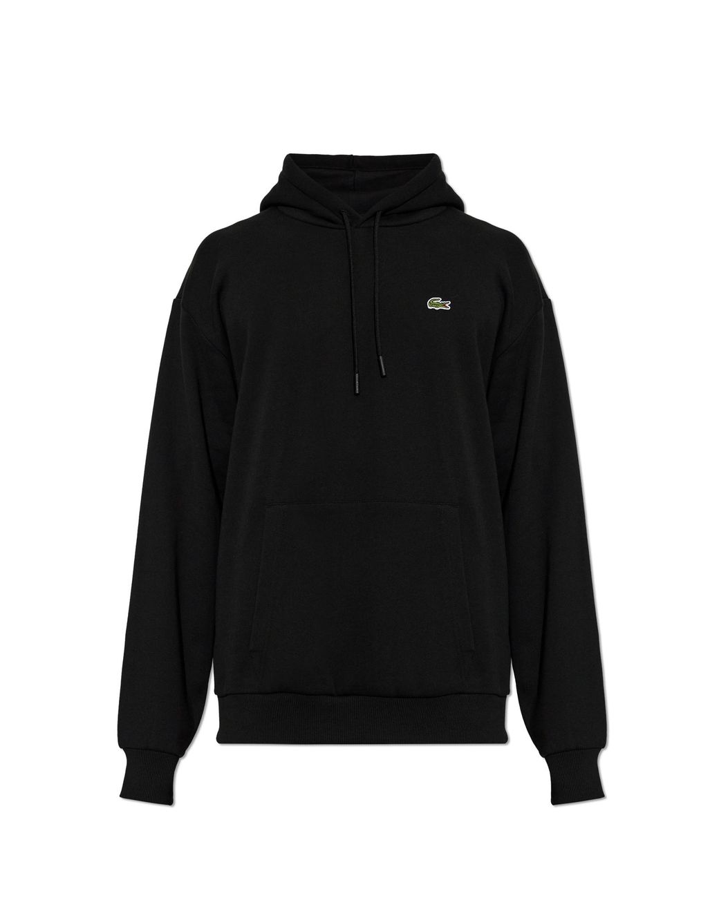 Lacoste Black Hooded Sweatshirt for men
