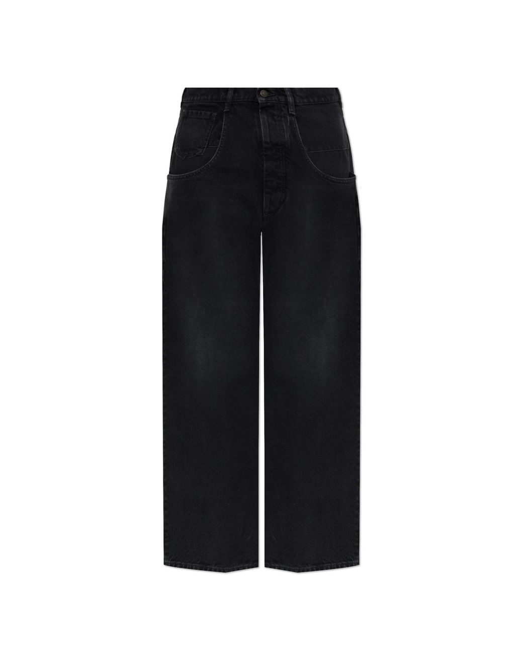 Maison Margiela Black Straight-Leg Jeans for men