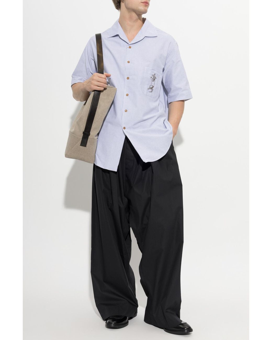 Vivienne Westwood White 'Bowling' Shirt for men