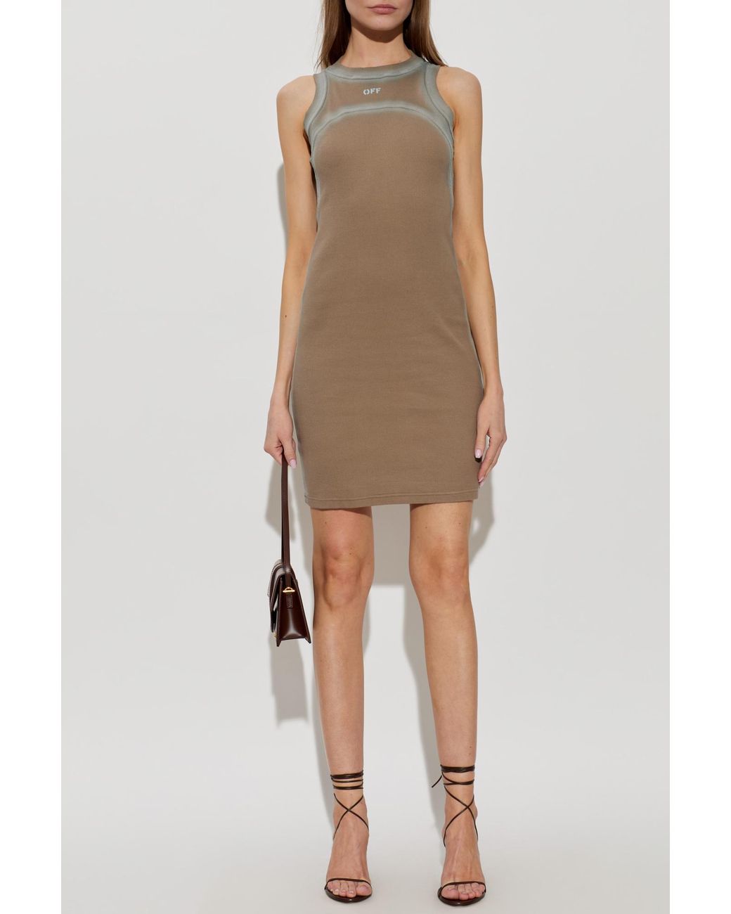 Off-White c/o Virgil Abloh Natural Dress With Logo