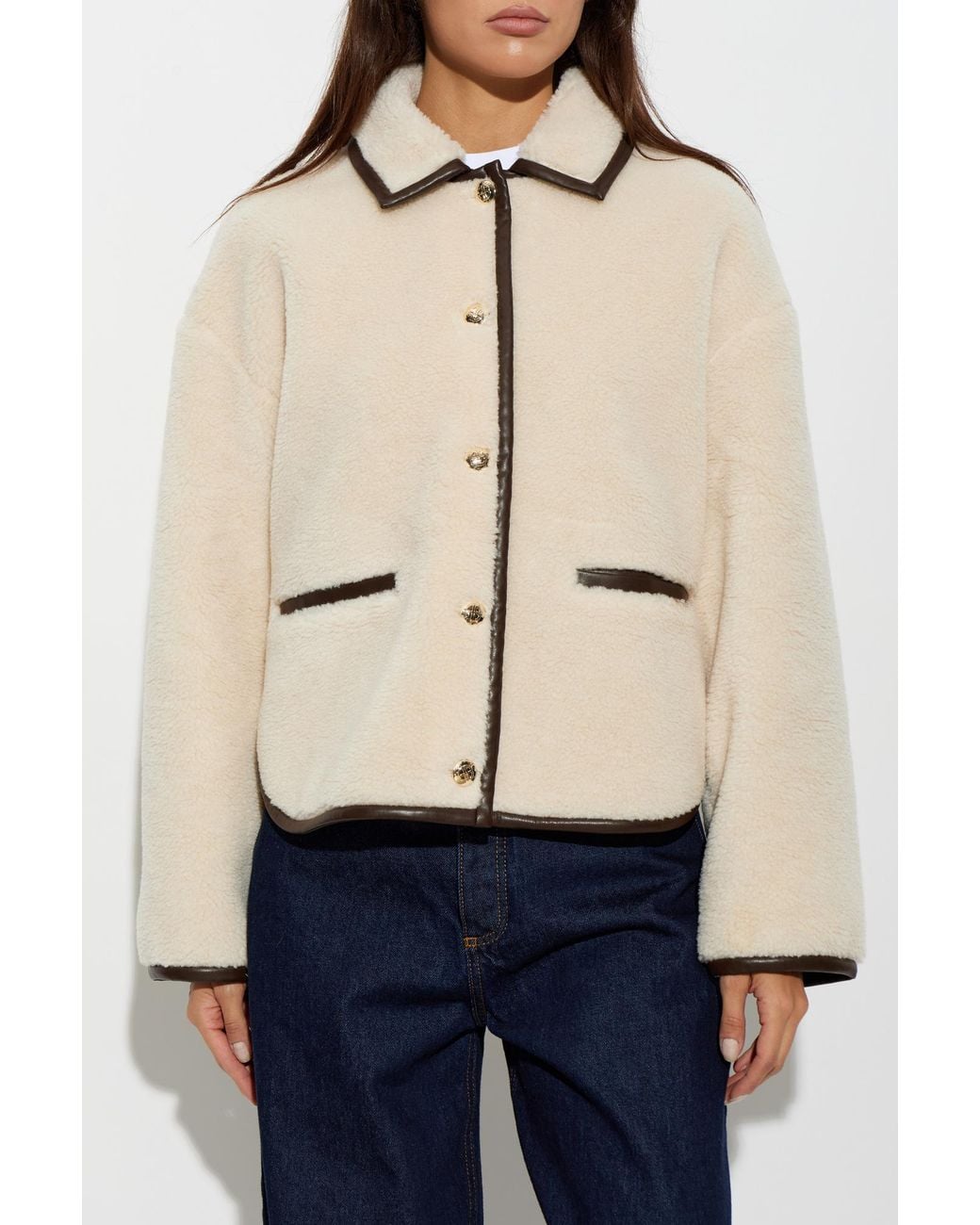 Anine Bing Natural 'Camden' Jacket
