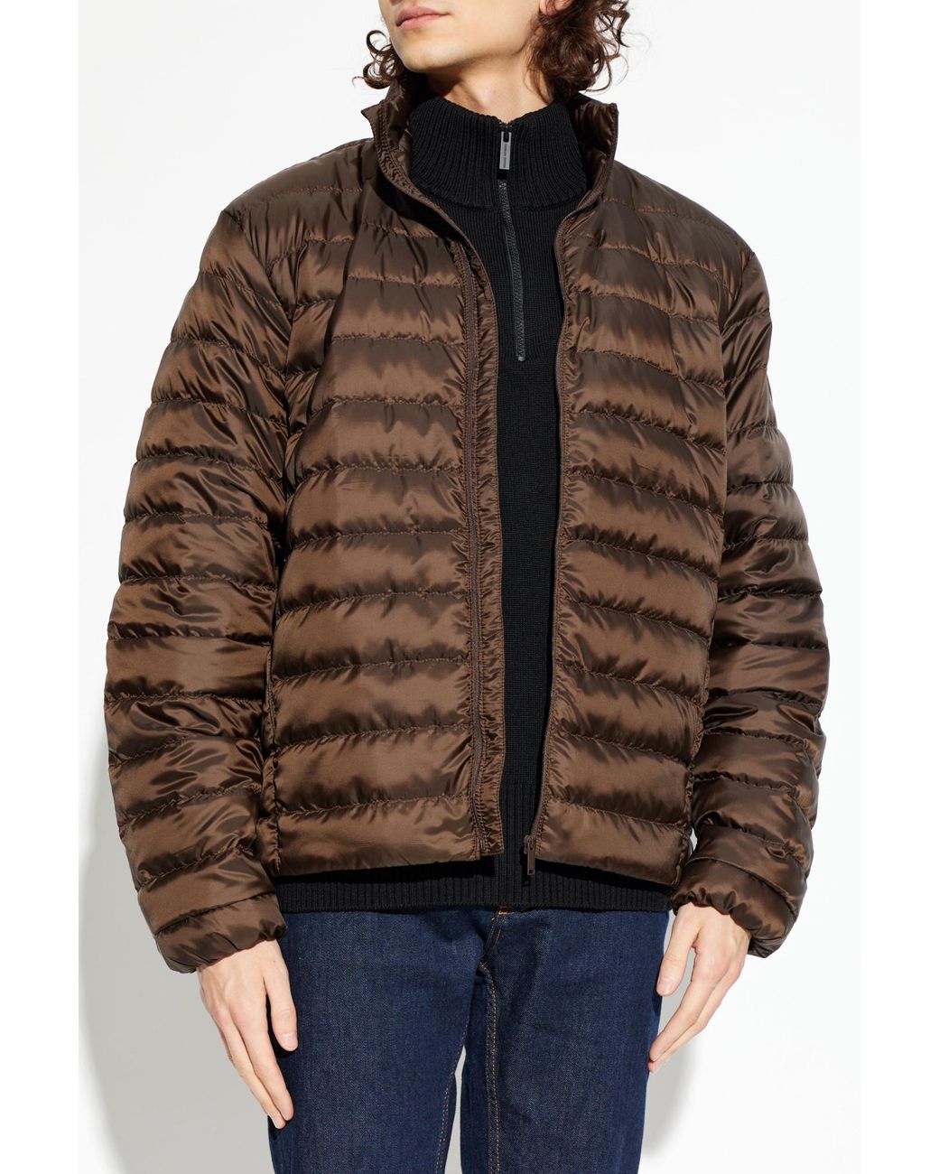 Canada Goose Black "Stratus" Puffer Jacket for men