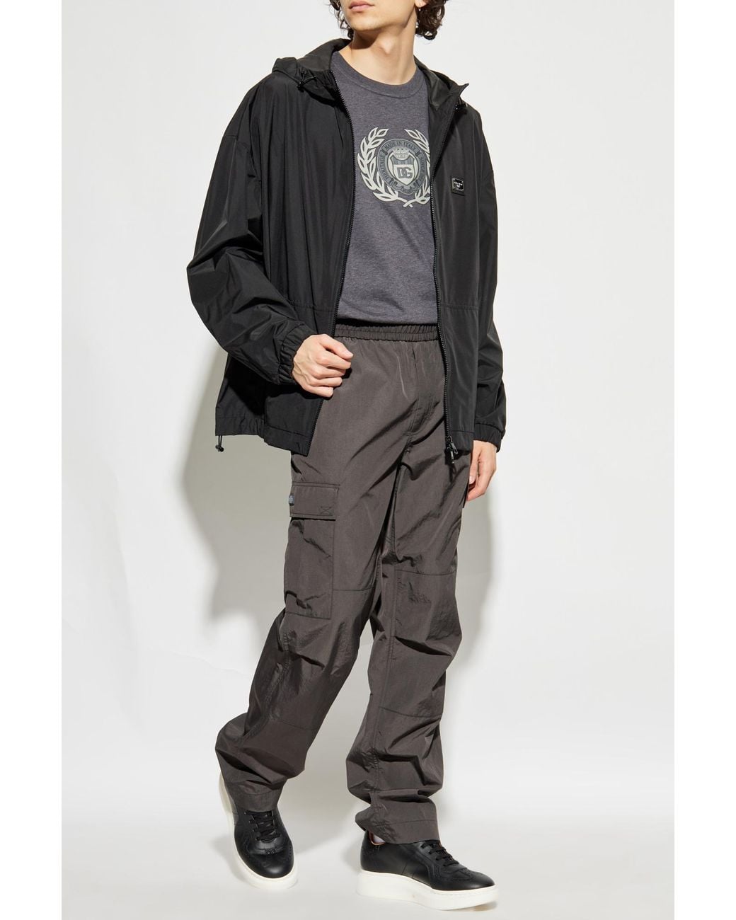 Dolce & Gabbana Black Pants With Pockets for men