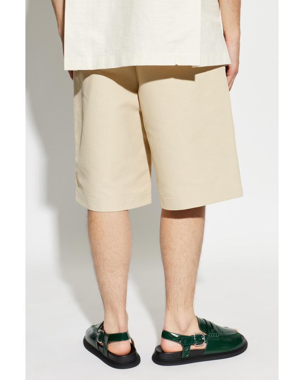 Jacquemus Natural 'Camargue' Shorts for men
