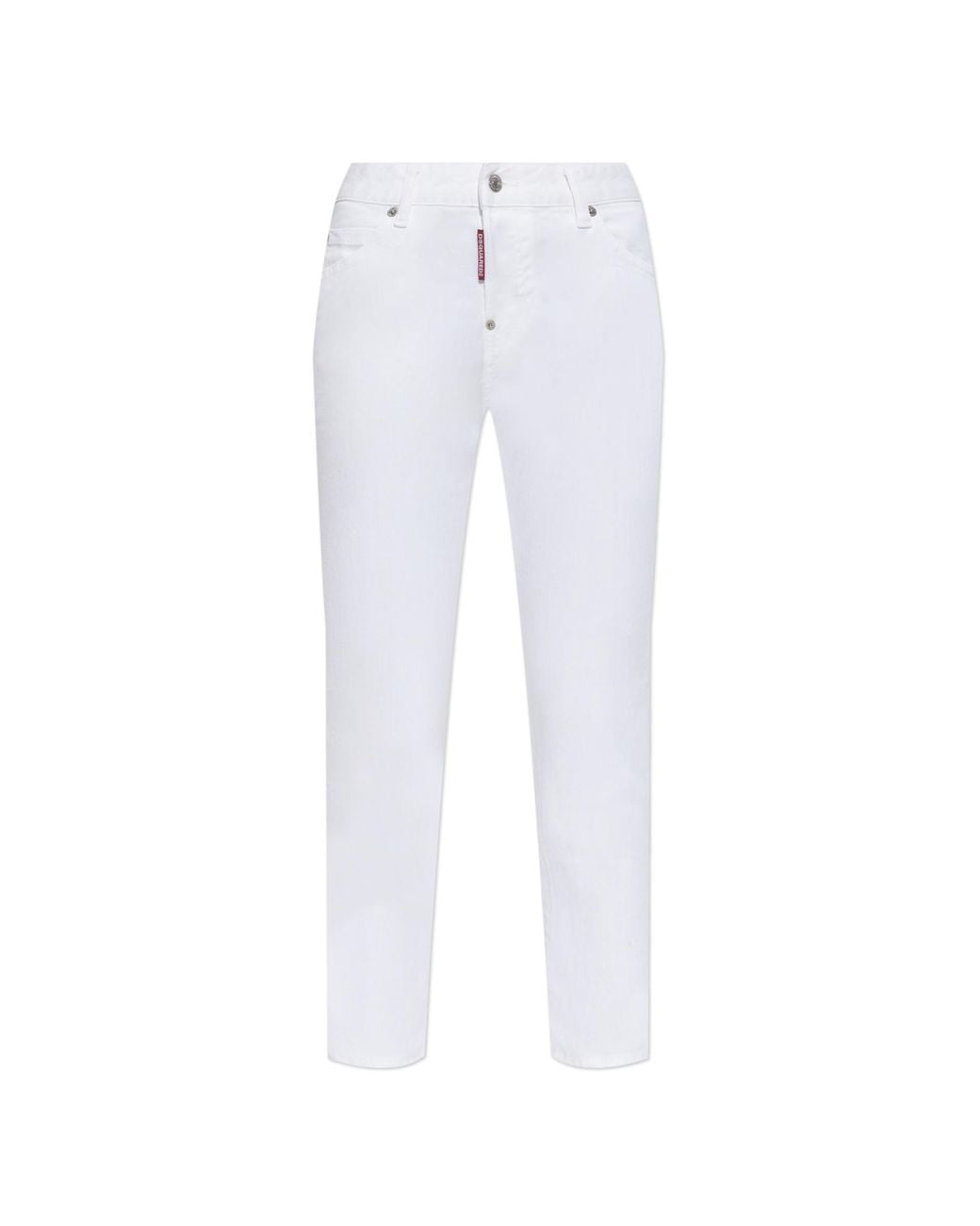 DSquared² White "Cool Girl" Jeans