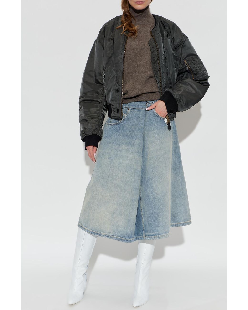 Maison Margiela Black Insulated 'Bomber' Jacket