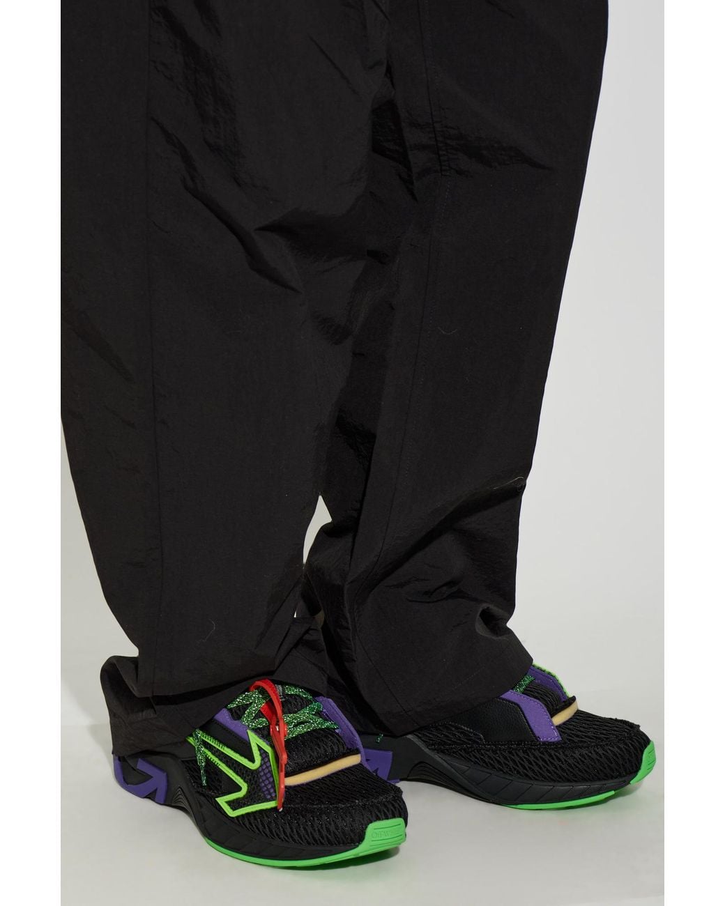 Off-White c/o Virgil Abloh Black 'Space Memo' Sneakers for men
