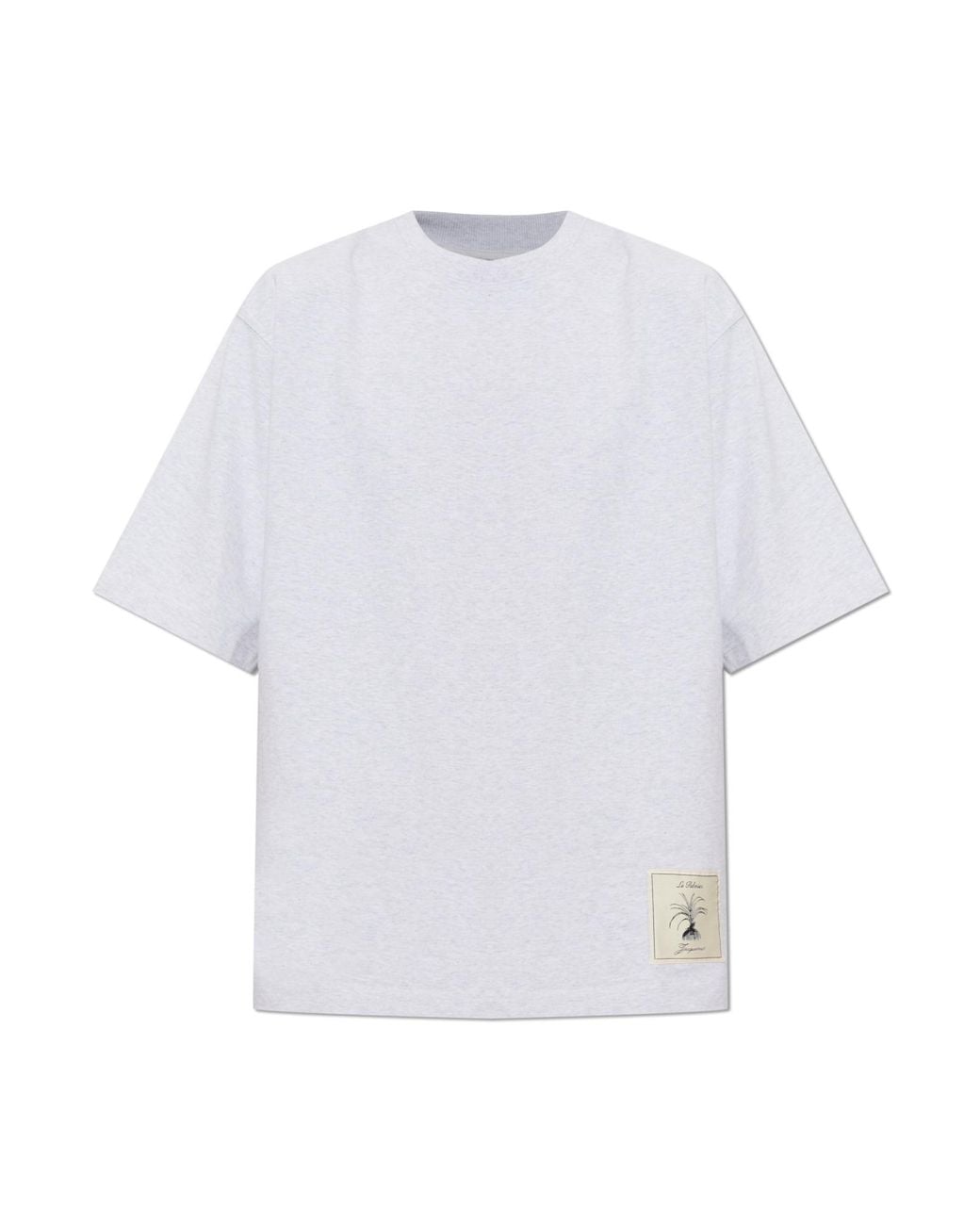 Jacquemus White Cotton T-Shirt 'Torneo' for men