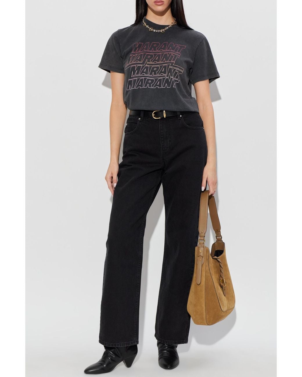 Isabel Marant Black 'Dromie' Jeans