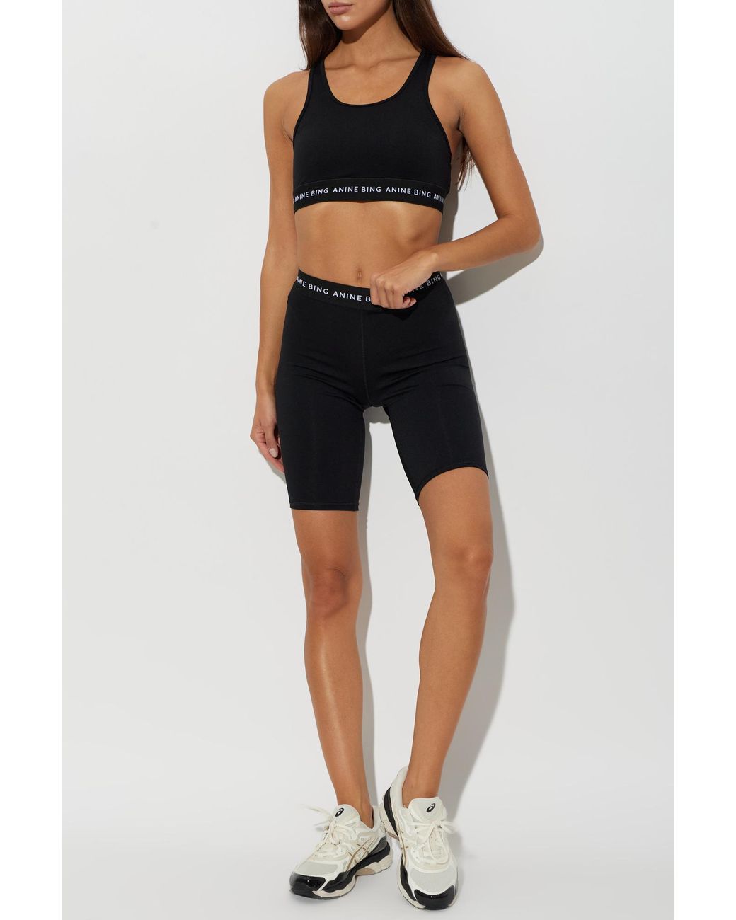 Anine Bing Black 'Nono' Training Bra
