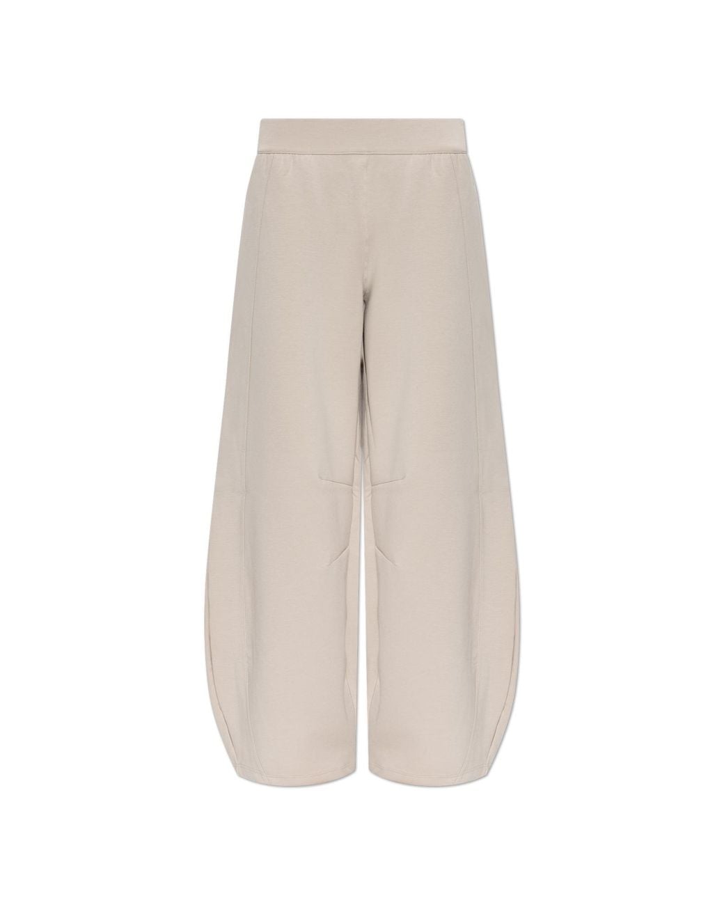 Nike White Sweatpants With Logo