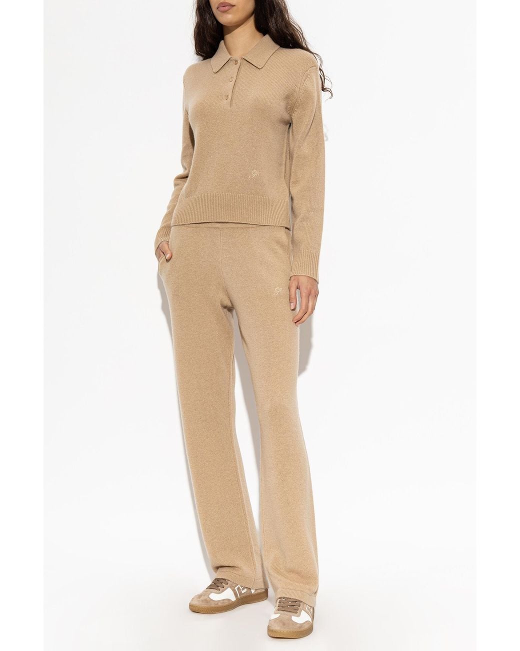 Sporty & Rich Natural 'Prep Scholo' Polo