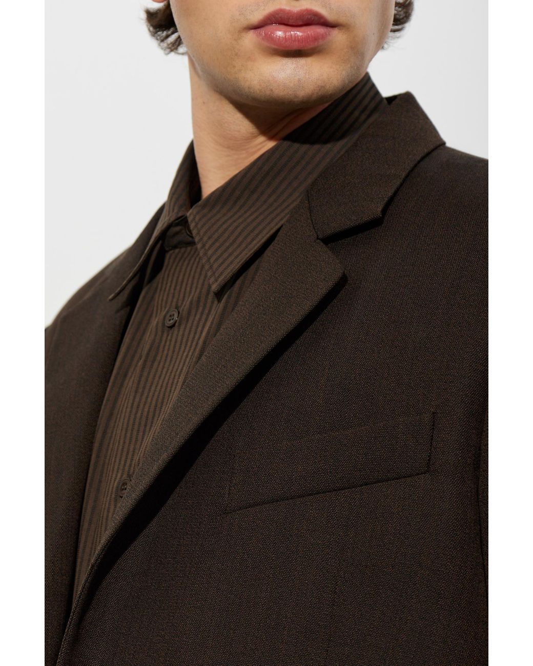 Studio Nicholson Black 'Roversi' Wool Blazer for men