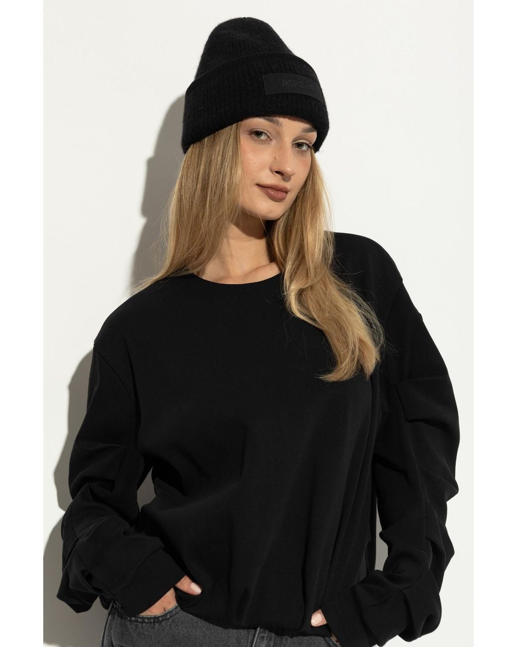 Jacquemus Blue Wool Beanie