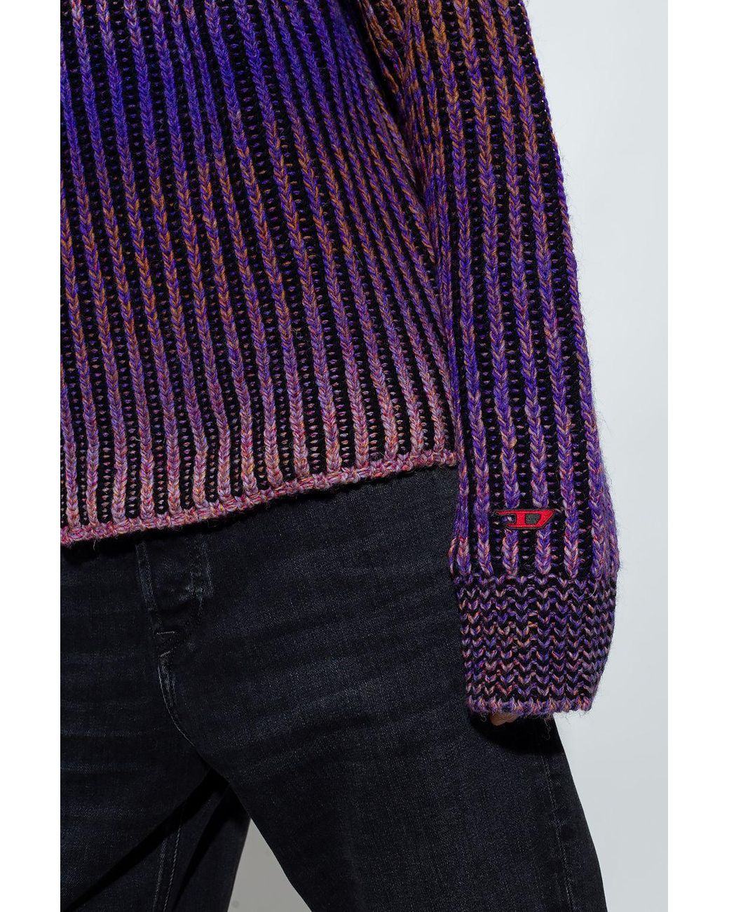 DIESEL 'k-oakland' Sweater in Purple for Men | Lyst DIESEL 'k-oakland' Sweater in Purple for Men | Lyst
