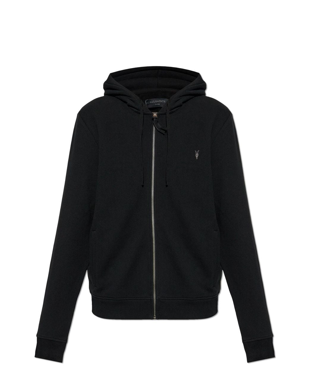 AllSaints Black Braven Hoodie for men