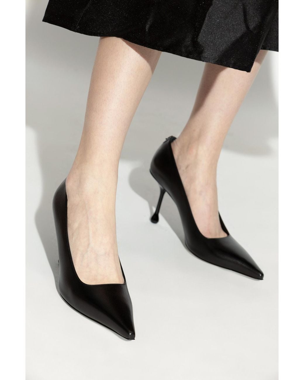 Jimmy Choo Black High Heels 'Ixia'