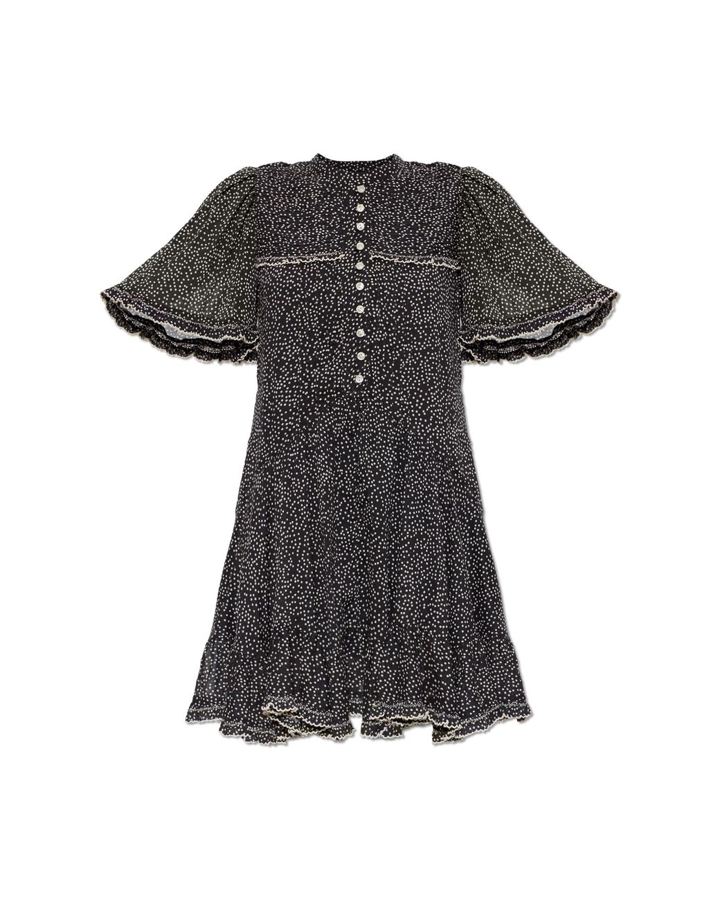 Isabel Marant Black Dress 'Daynia'