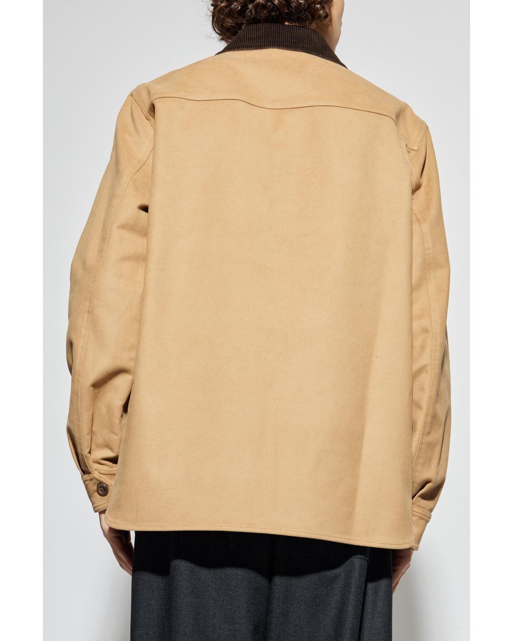 Etro Natural Jacket With Logo for men