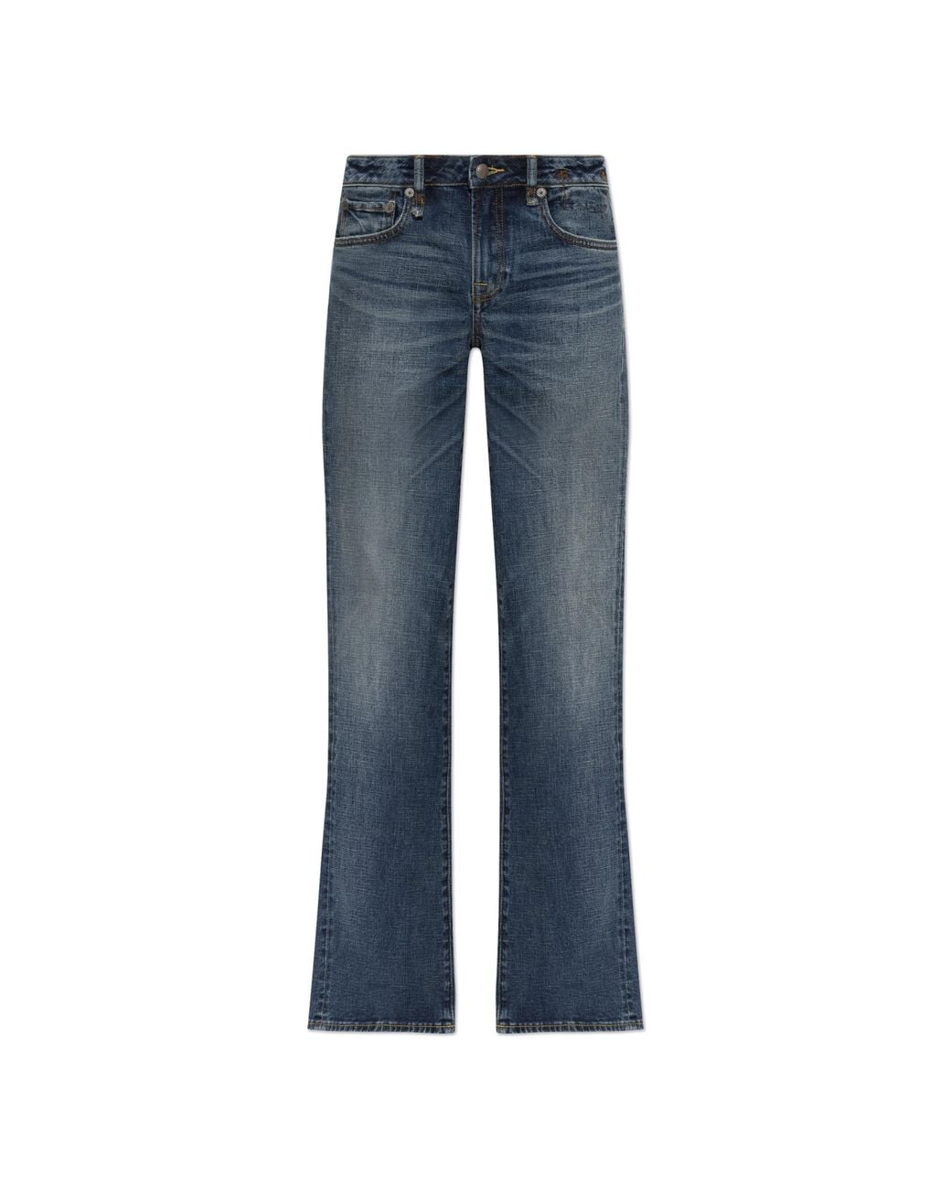 R13 Blue Jeans With 'Vintage' Effect