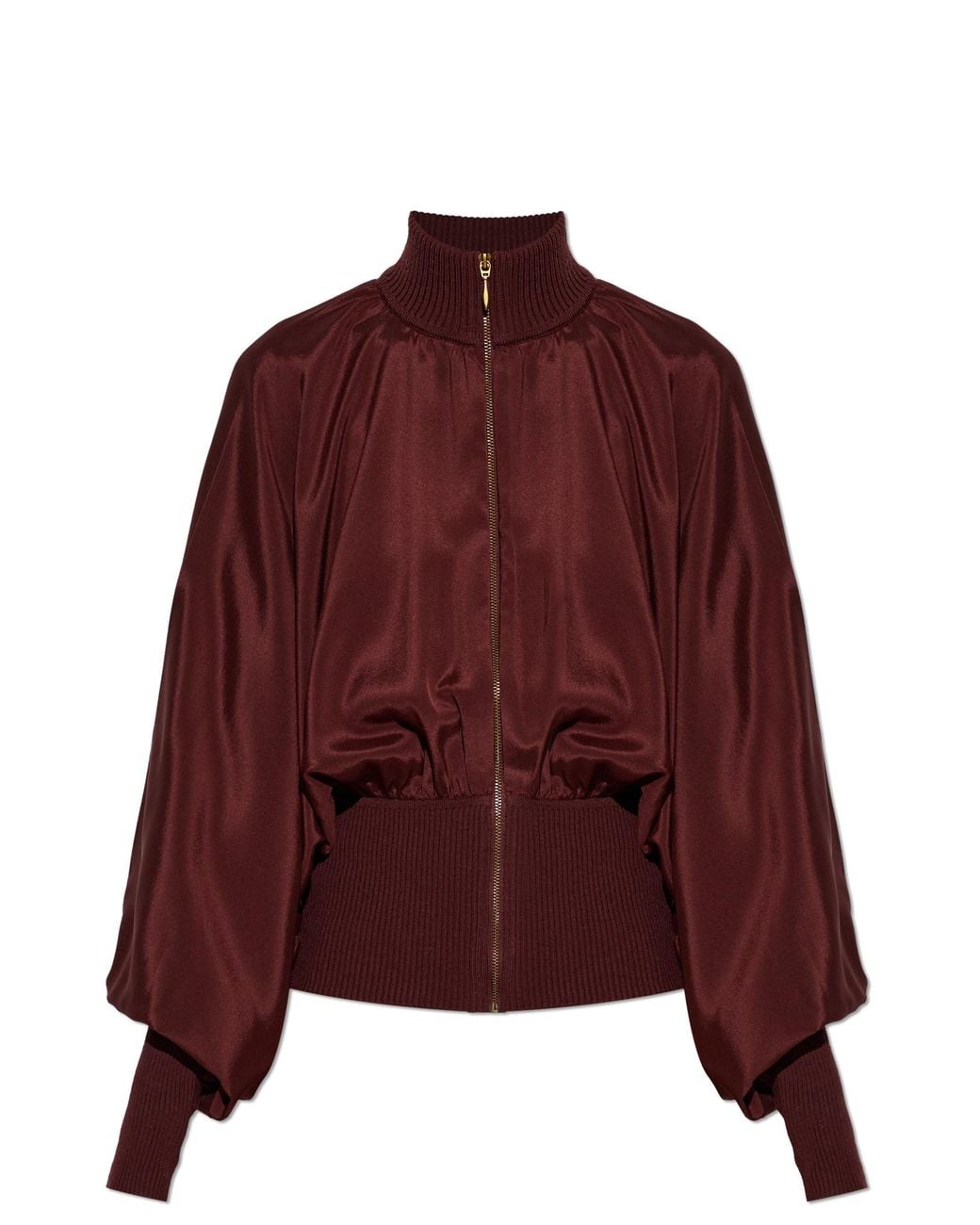 Zimmermann Red Loose Silk Jacket