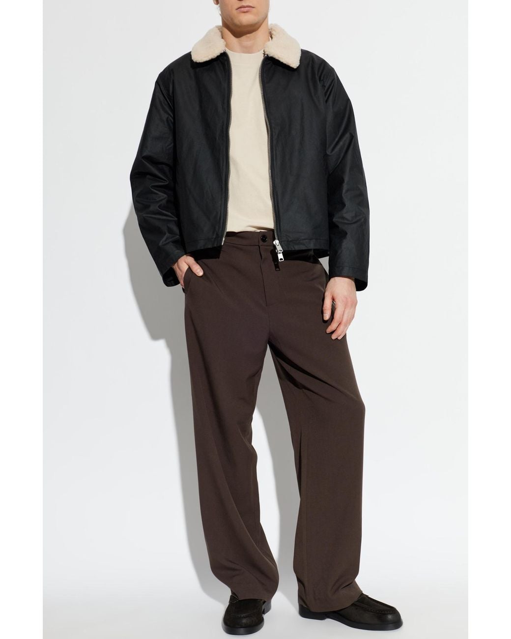 AllSaints Black 'Boston' Jacket for men