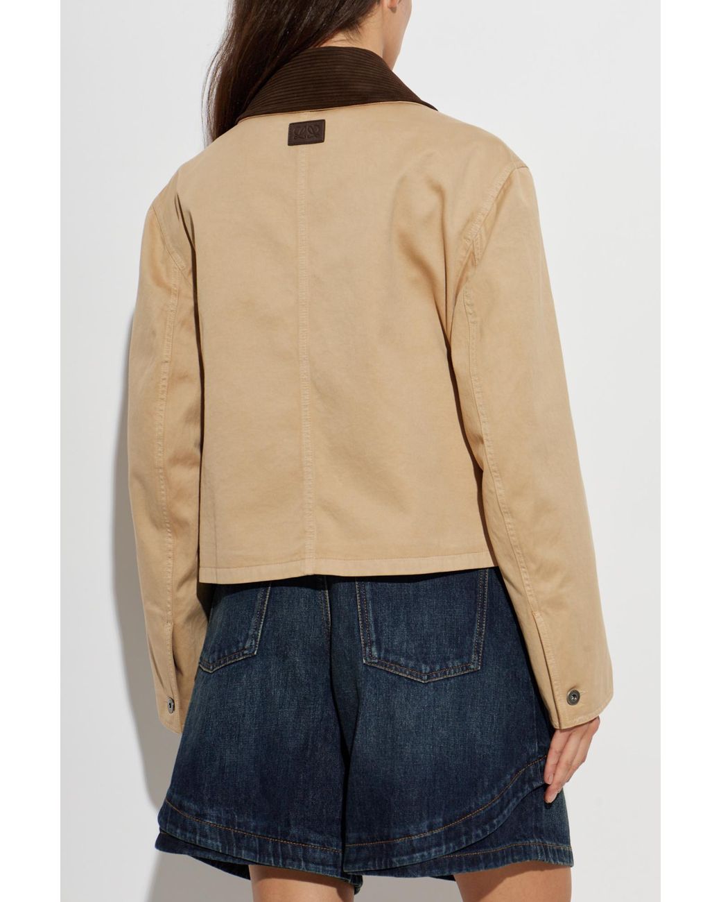 Loewe Blue Jacket With Pockets