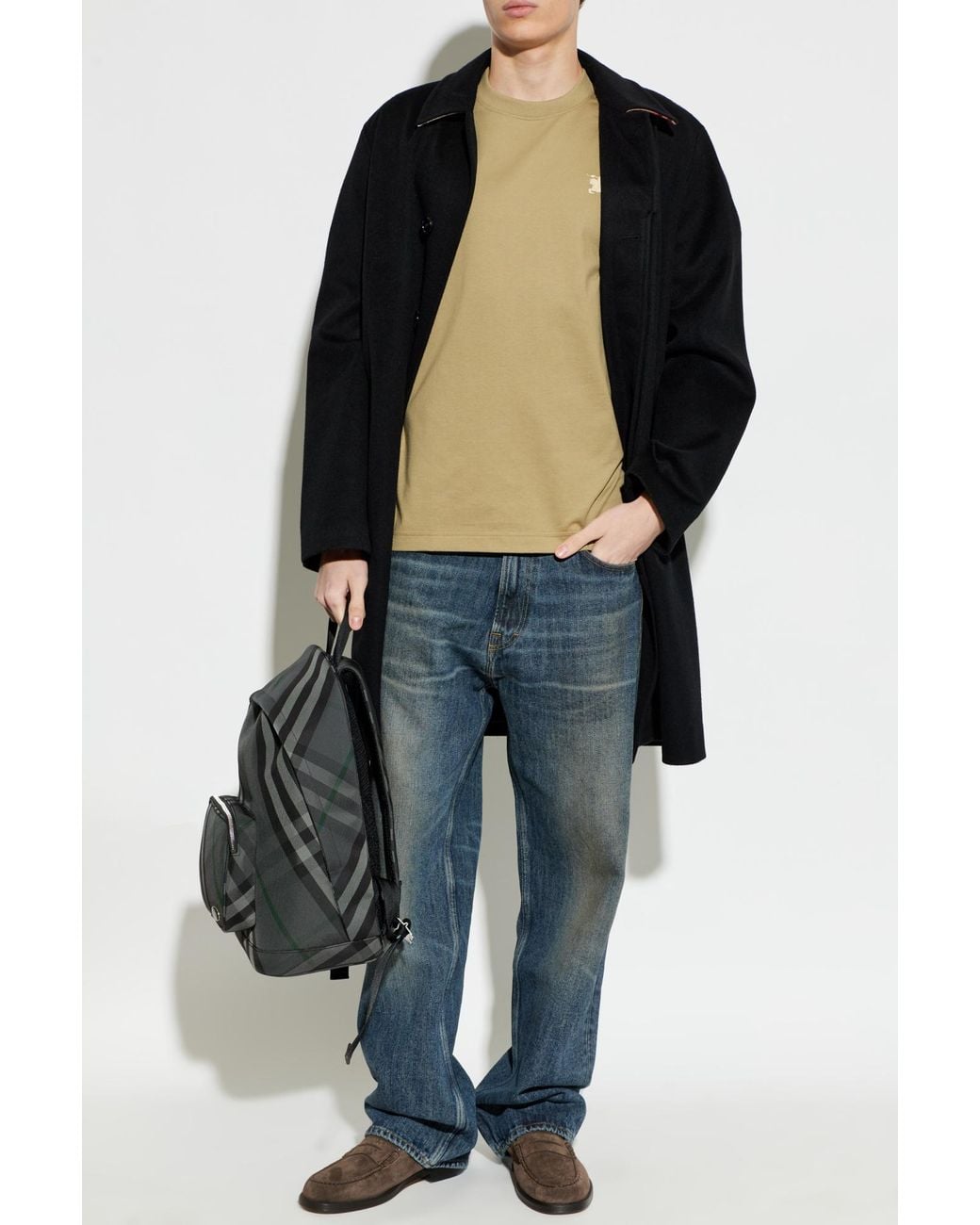 Burberry Natural T-Shirt "Seth" for men