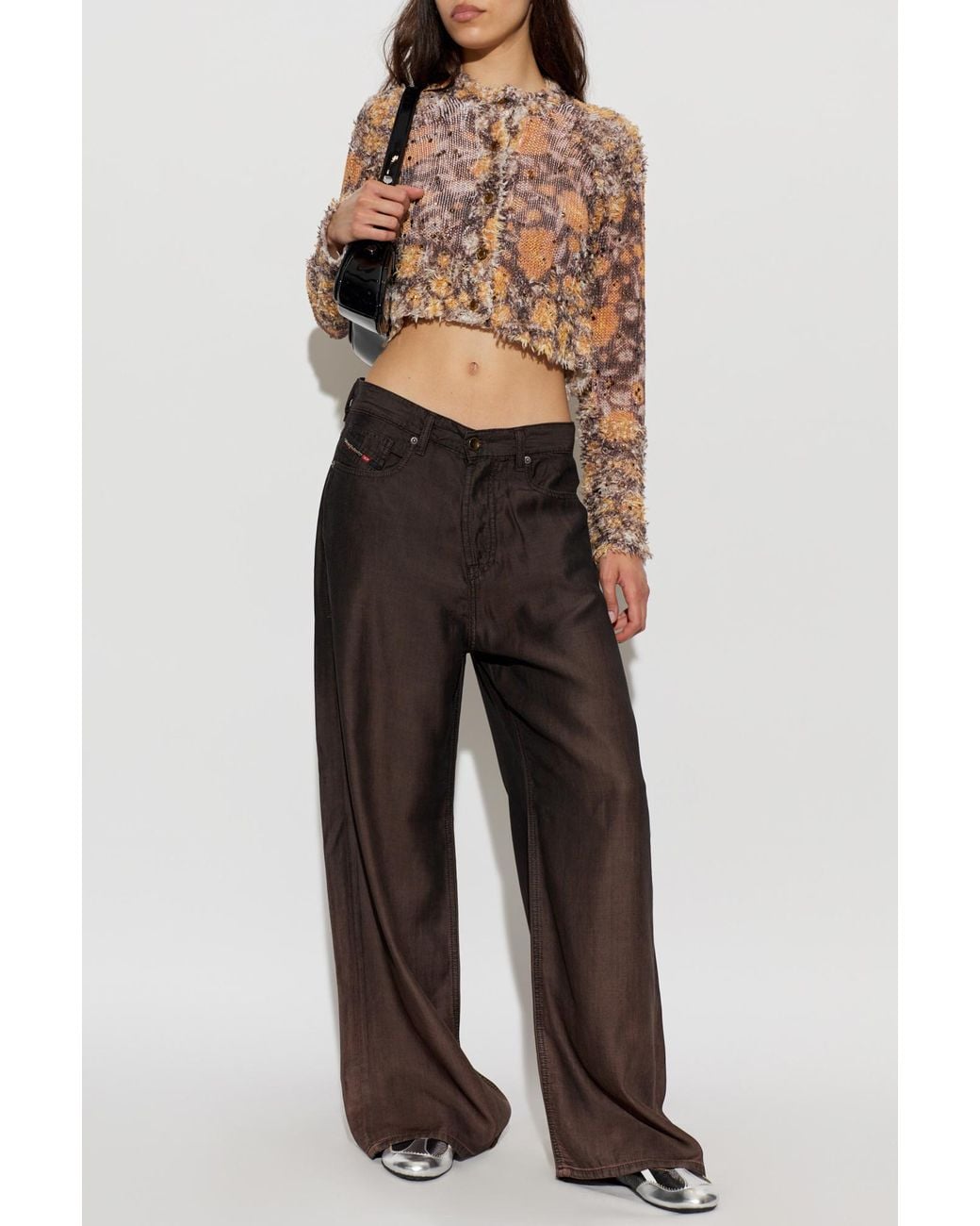DIESEL Brown 1996 D-Sire-S7 Trousers