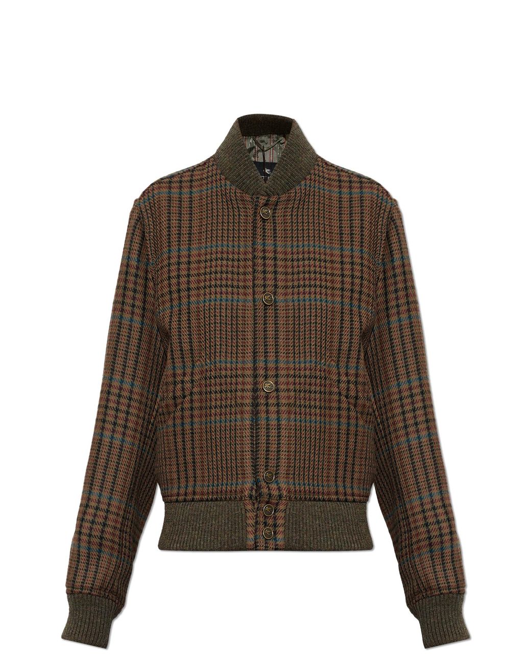 Etro Brown Bomber Jacket