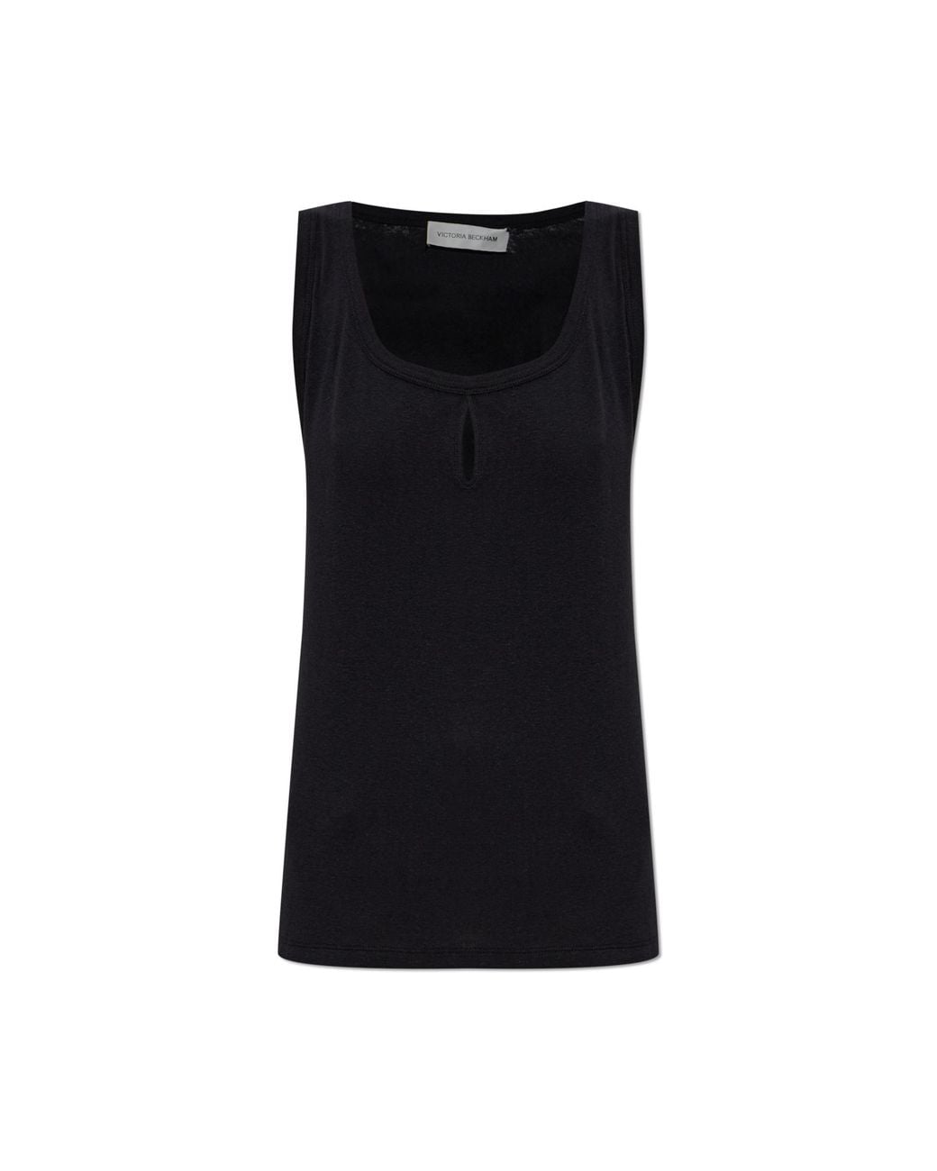 Victoria Beckham Black Top With Draping