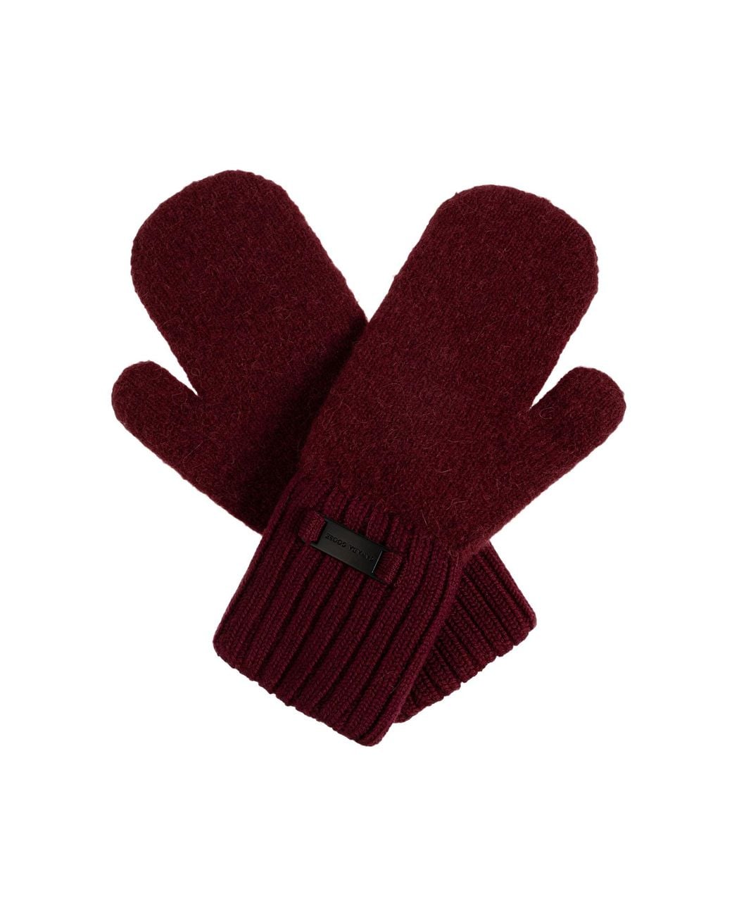 Canada Goose Red Woolen Gloves