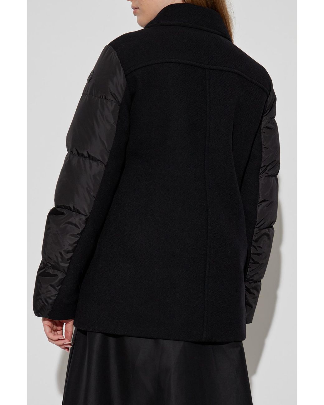 Moncler Black Short Coat "Chaillo"