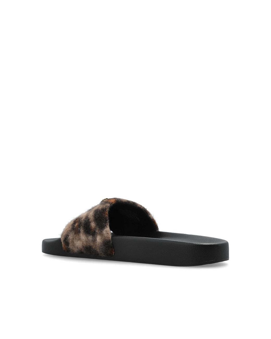 Kurt Geiger Black 'Meena Eagle' Slides