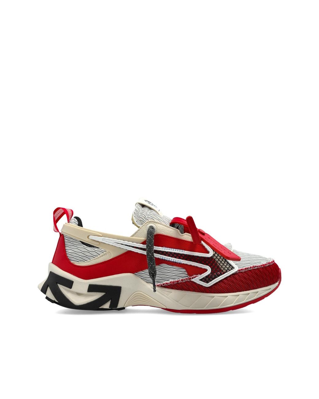 Off-White c/o Virgil Abloh Red 'Space Memo' Sneakers for men
