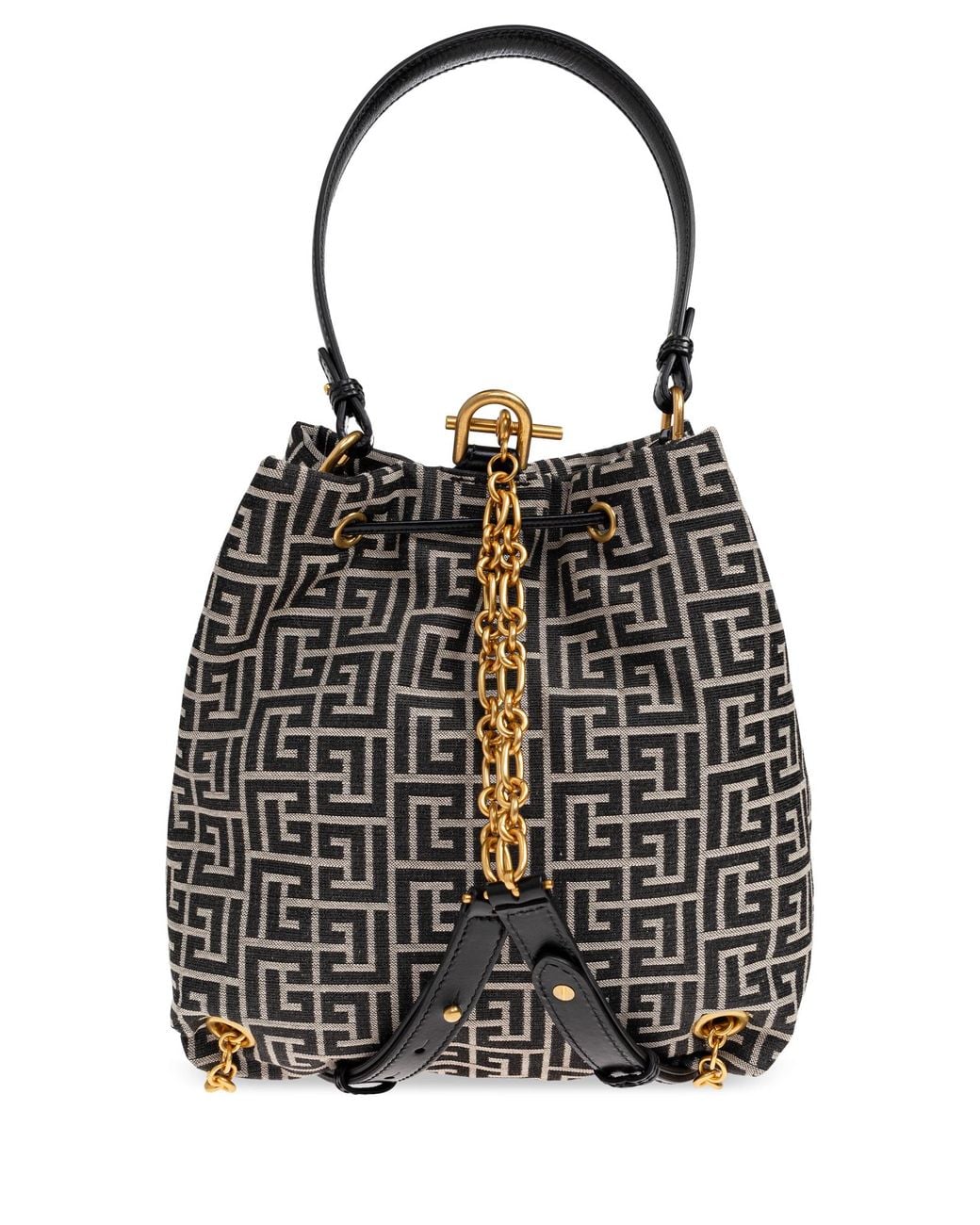 Balmain Black Backpack "Pulse"