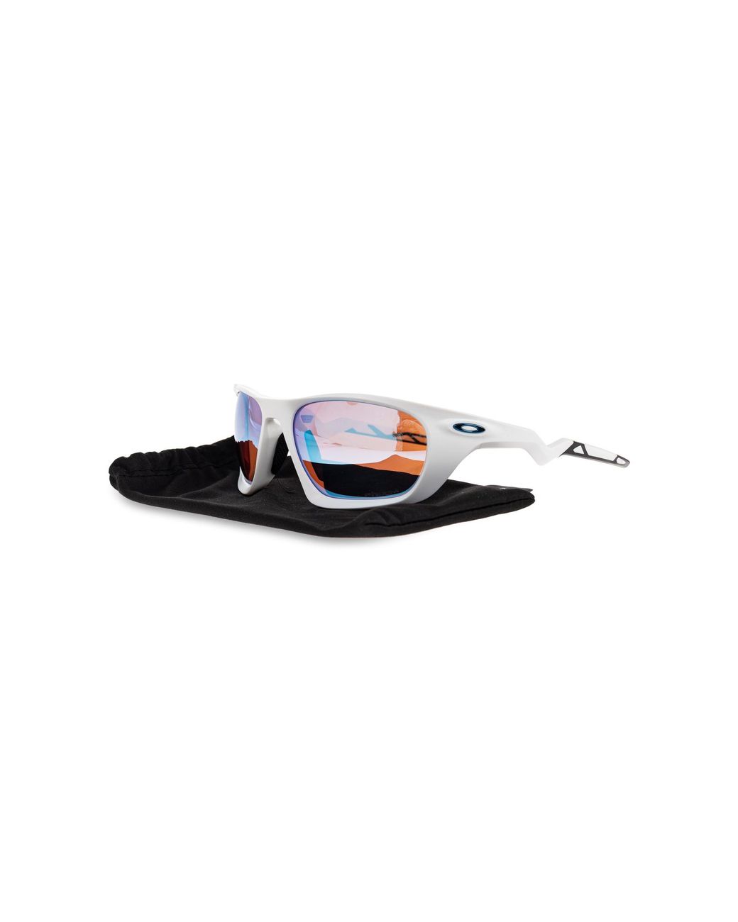 Oakley White "Lateralis" Sunglasses