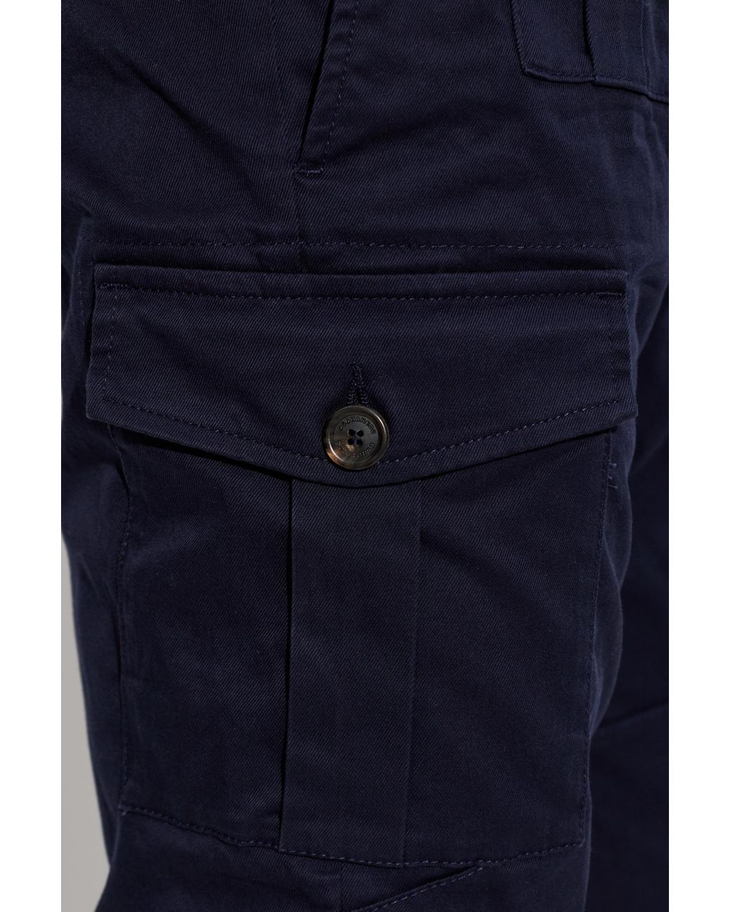 DSquared² Black 'Cargo' Trousers for men