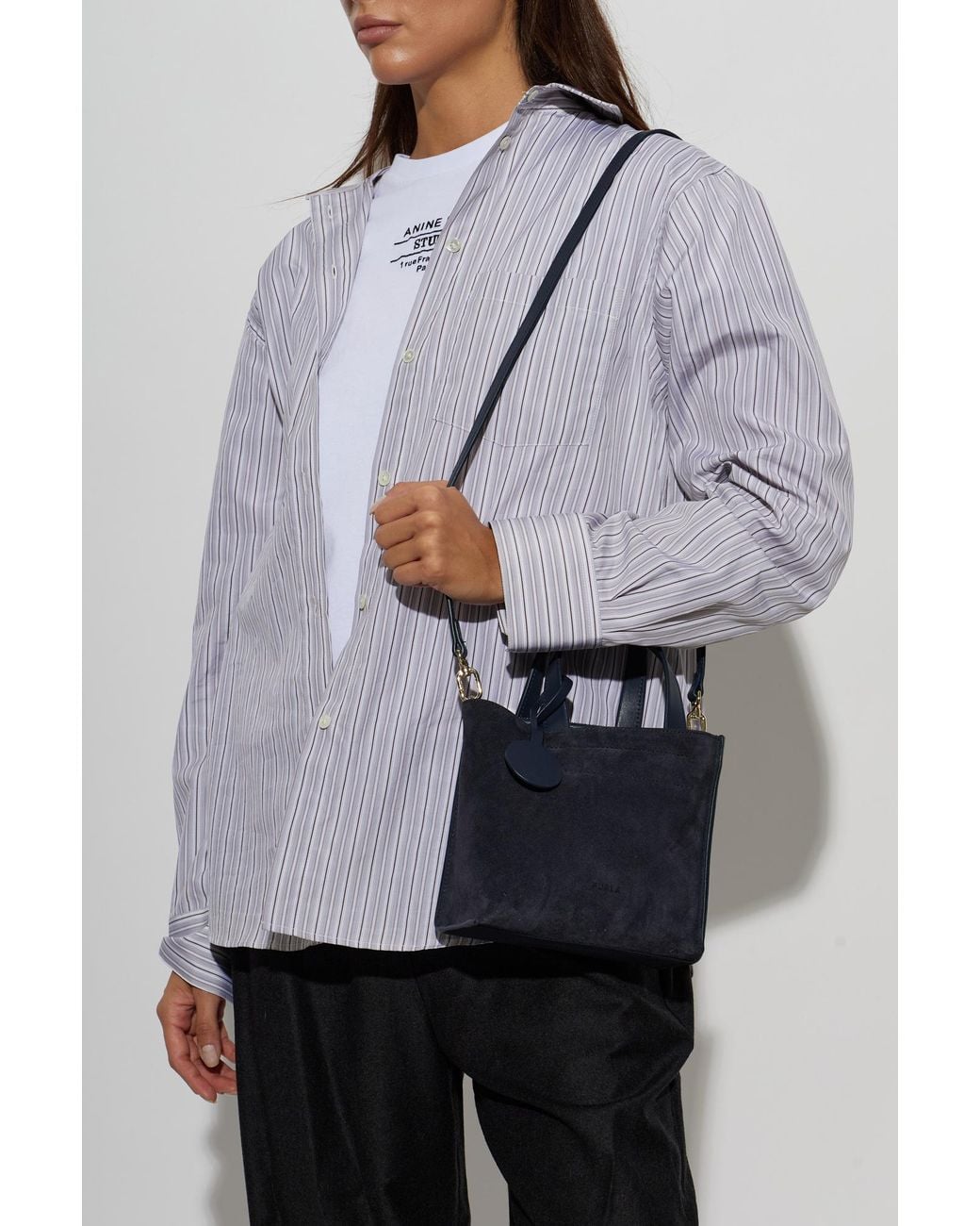 Furla Blue 'Divide' Bag