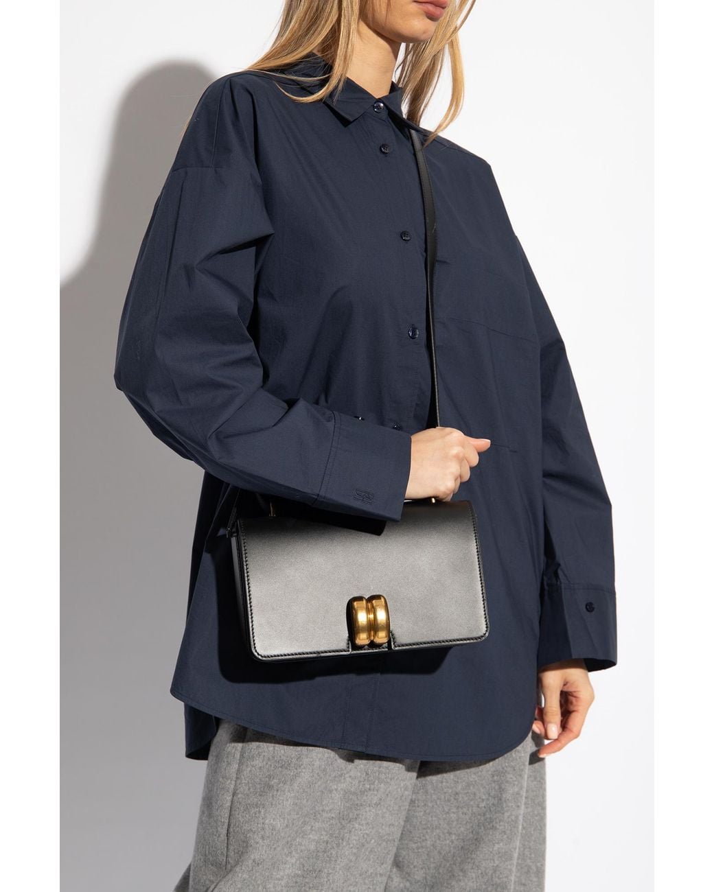 By Malene Birger Black 'Noval' Crossbody Bag