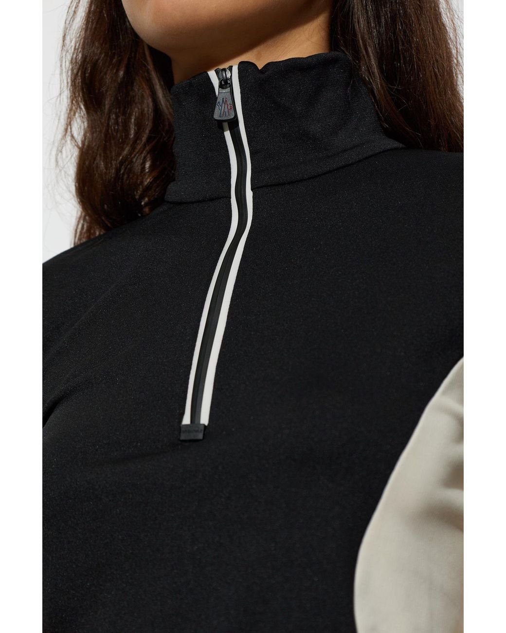 Moncler Black High Performance Technical Base Layer Top
